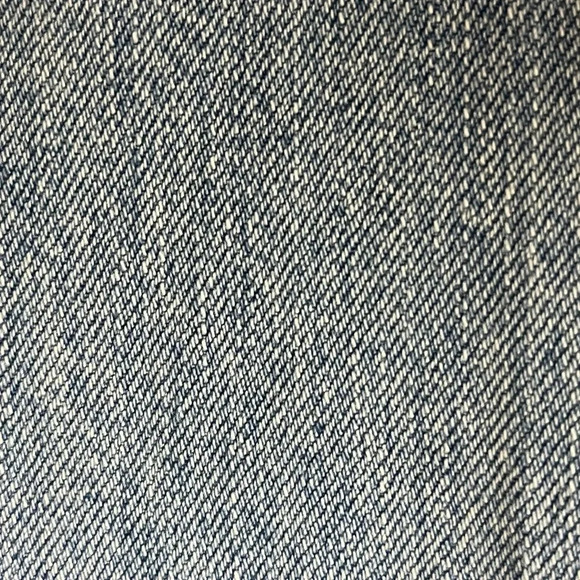 H&M Jeans Women 4 Blue Boyfriend Low Waist Denim Button Fly Grunge Preppy Frayed - Picture 9 of 11